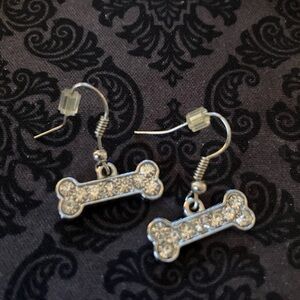Dog Bone Earrings